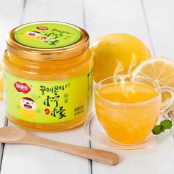 福事多蜂蜜柠檬茶500g 韩国风味蜜炼酱水果茶冲饮品